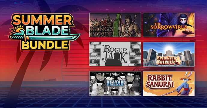 Summer Blade Bundle | 6 Steam Games | 93% OFF