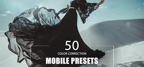 50 Color Correction Mobile Presets Pack