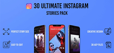 Ultimate Instagram Stories Pack For After Effects
