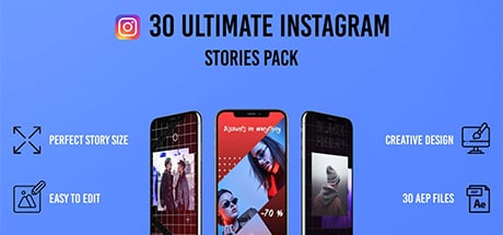 Ultimate Instagram Stories Pack For After Effects