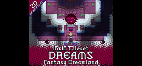 Dream Tileset 16x16 Pixelart - Fantasy Dreamland