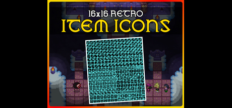 Item Icons 16x16 Pixelart - Fantasy Dreamland
