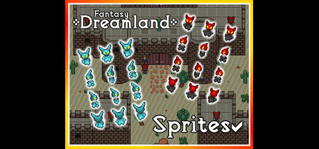 Character Sprites Wave 3 - Fantasy Dreamland