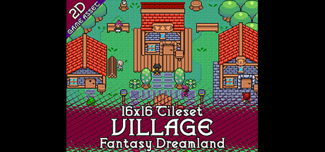 Village 16x16 Tileset - Fantasy Dreamland Reborn