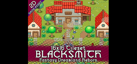 Blacksmith Workshop 16x16 Tileset - Fantasy Dreamland Reborn