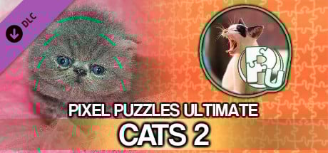 Jigsaw Puzzle Pack - Pixel Puzzles Ultimate: Cats 2