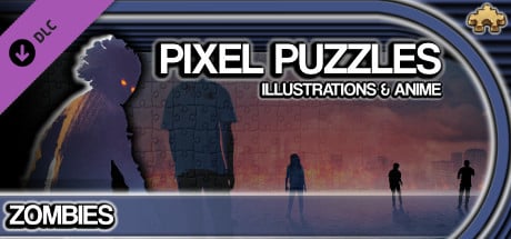 Pixel Puzzles Illustrations & Anime - Jigsaw Pack: Zombies