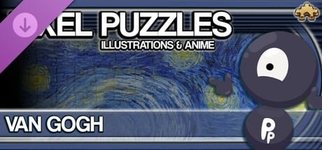 Pixel Puzzles Illustrations & Anime - Jigsaw Pack: Van Gogh