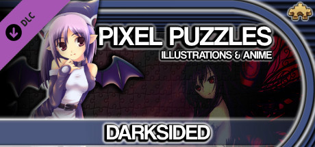 Pixel Puzzles Illustrations & Anime - Jigsaw Pack: Dark Sided