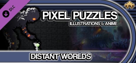Pixel Puzzles Illustrations & Anime - Jigsaw Pack: Distant Worlds