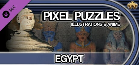 Pixel Puzzles Illustrations & Anime - Jigsaw Pack: Egypt