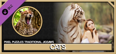 Pixel Puzzles Traditional Jigsaws Pack: Cats