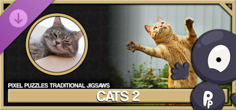 Pixel Puzzles Traditional Jigsaws Pack: Cats 2
