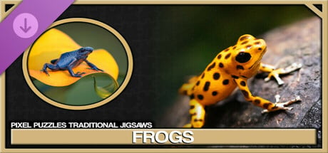 Pixel Puzzles Traditional Jigsaws Pack: Frogs