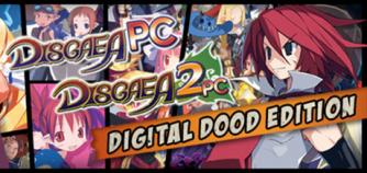 Jaquette de Disgaea 1 PC and Disgaea 2 PC Digital Doods Edition / PC / 2 PC (Games and Art Books)