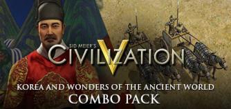 Jaquette de Civilization V: Korea and Wonders of the Ancient World - Combo Pack