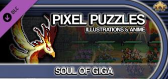 Jaquette de Pixel Puzzles Illustrations and Anime - Jigsaw Pack: Soul Of Giga