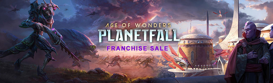 Age of Wonders Planetfall Franchise Sale banner img