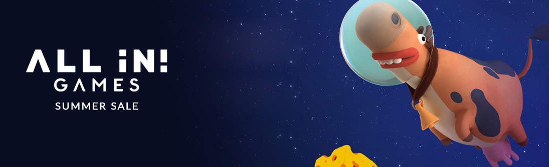 All In! Games Summer Sale, up to 92% OFF banner img