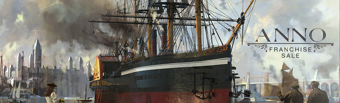 Anno Franchise Sale, up to 75% OFF banner img