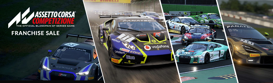 Assetto Corsa Franchise Sale, up to 78% banner img