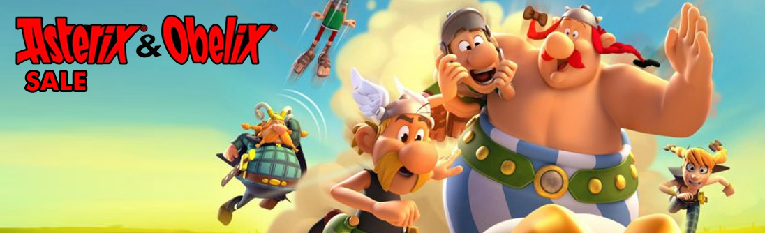 Asterix & Obelix Sale, up to 85% OFF banner img