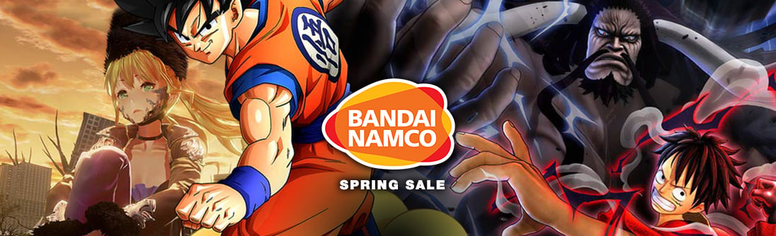Bandai Namco Spring Sale, up to 90% OFF banner img