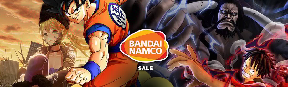 Bandai Namco US, up to 90% OFF banner img