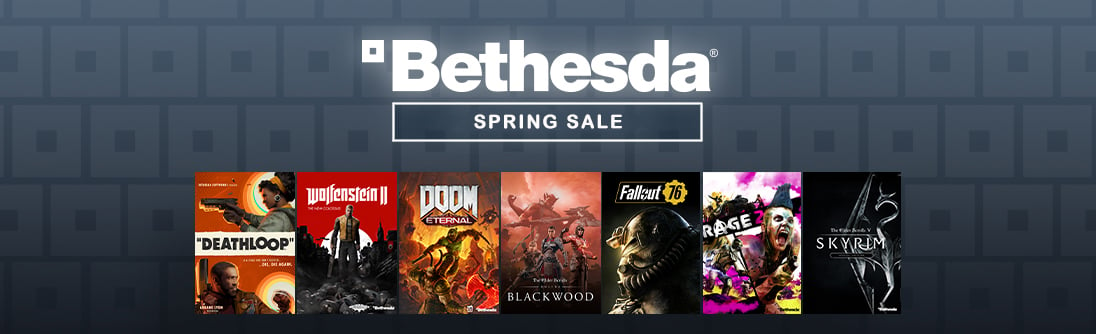 Bethesda Spring Sale, up to 87% OFF banner img