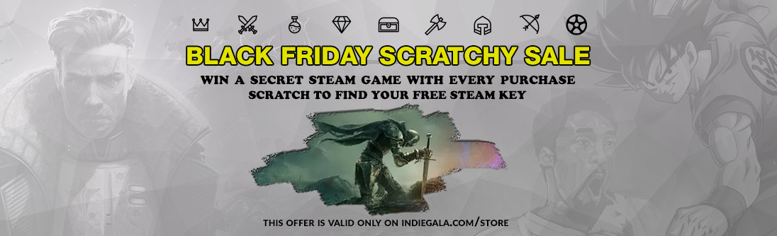 Black Friday Scratchy Sale banner img