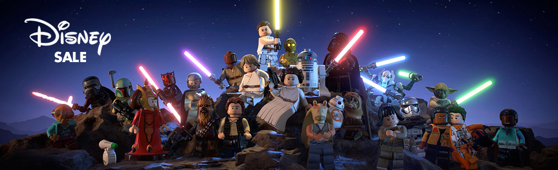 Disney Sale, all titles 75% OFF banner img