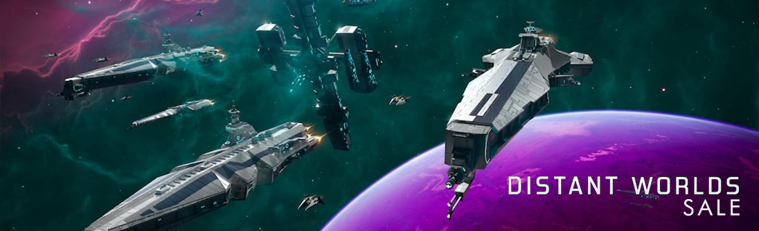 Distant Worlds Sale, up to 90% OFF banner img
