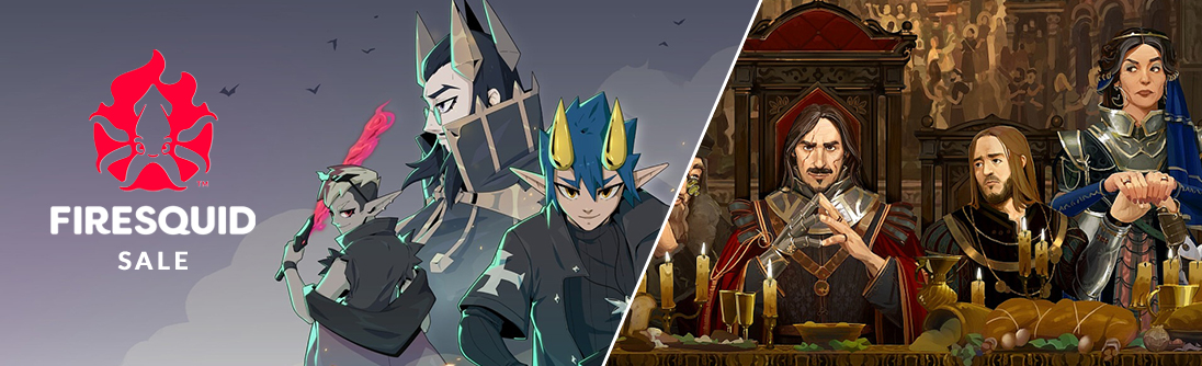 Firesquid Sale, up to 70% banner img