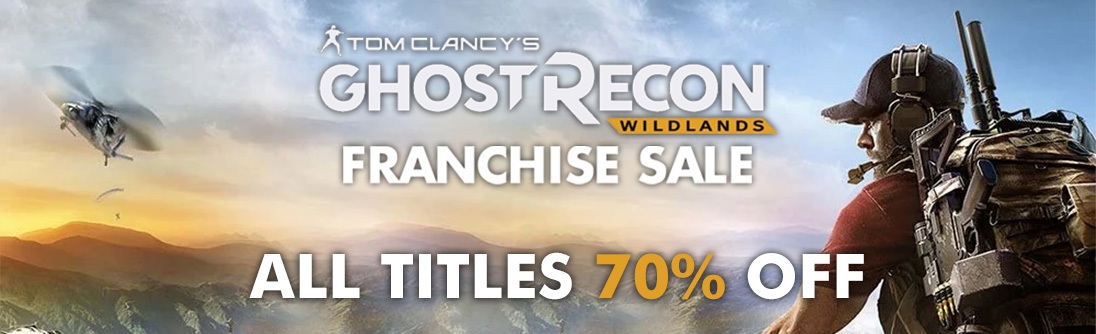 Tom Clancy Ghost Recon Wildlands Franchise Sale All Titles 70 Off Emea Only Indiegala Com