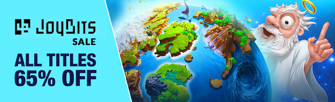 Joybits Sale, all titles 65% OFF banner img