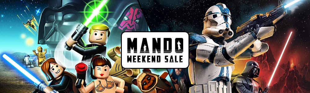 Mando Weekend Sale, all titles banner img