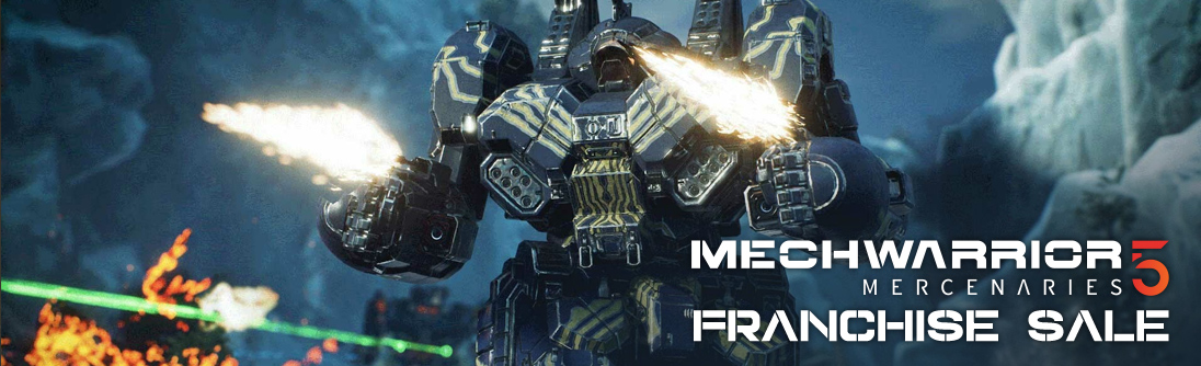 MechWarrior 5 Franchise Sale, up to 63% OFF banner img