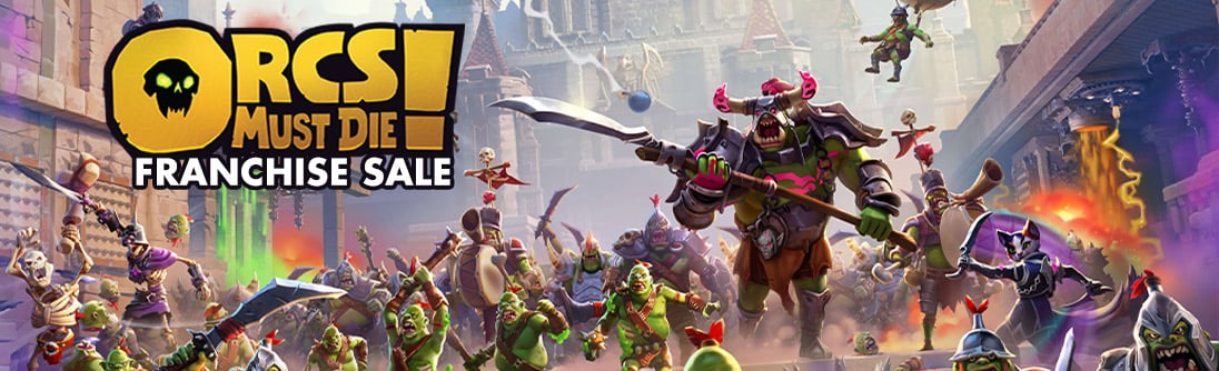 Orcs Must Die! Franchise Sale, up to 85% OFF banner img
