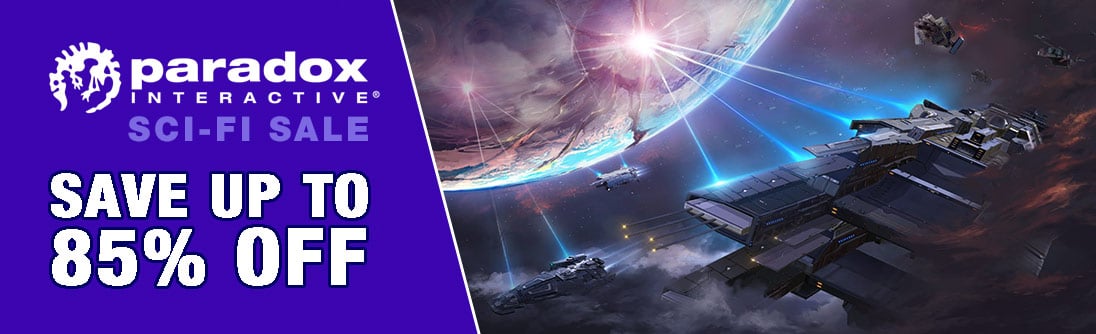 Paradox Science Fiction Weekend Sale banner img