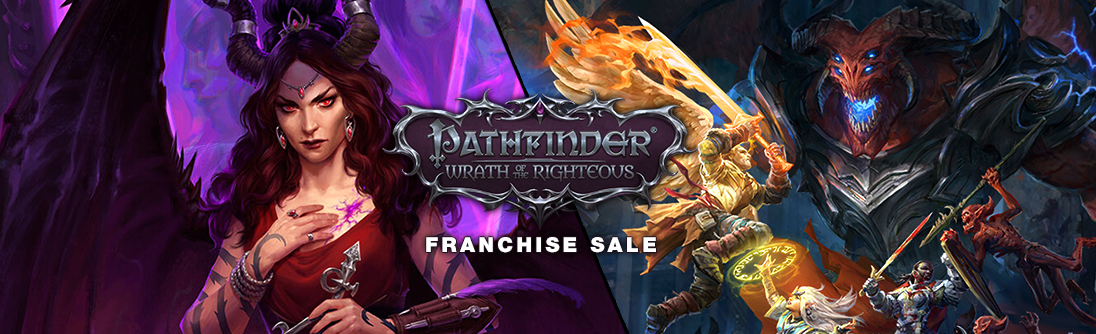 Pathfinder: Wrath of the Righteous Franchise Sale, up to 80% OFF banner img