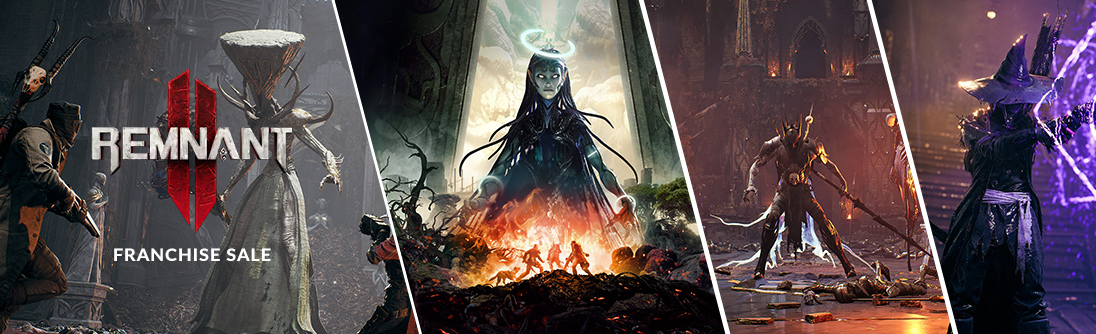 Remnant Franchise Sale, up to 75% off banner img