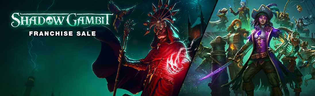Shadow Gambit Franchise Sale, all titles 43% OFF banner img