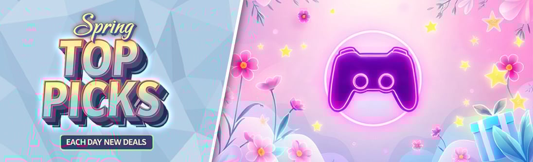 Indiegala Top Picks: Video Games Steam Keys Super Savings banner img