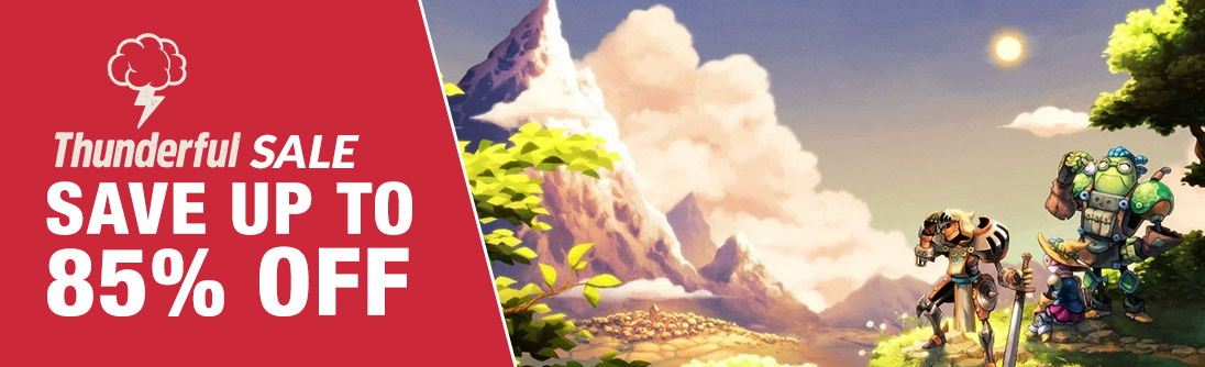 Thunderful Games Publisher Sale, up to 85% OFF banner img