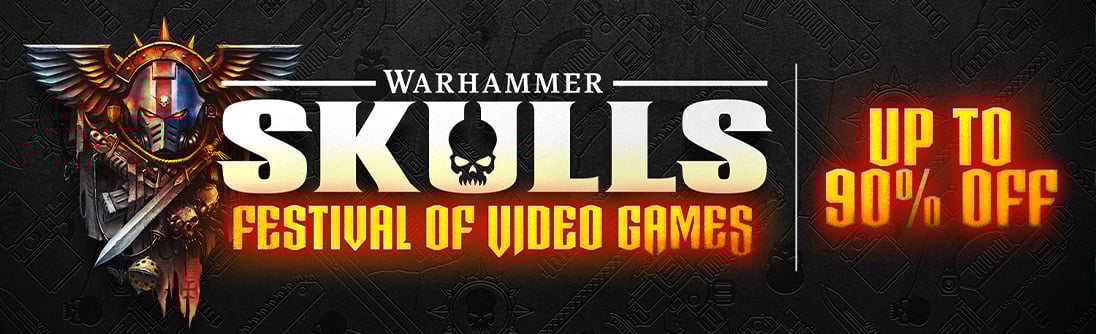 Warhammer Skulls 2025 Sale, up to 90% OFF banner img