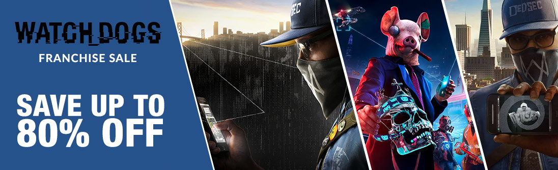 Watch Dogs Franchise Sale, up to 80% OFF banner img