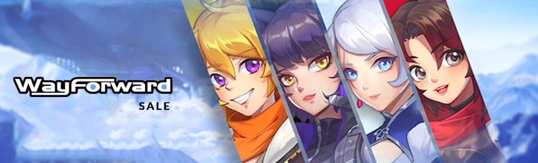 WayForward Sale, up to 75% banner img