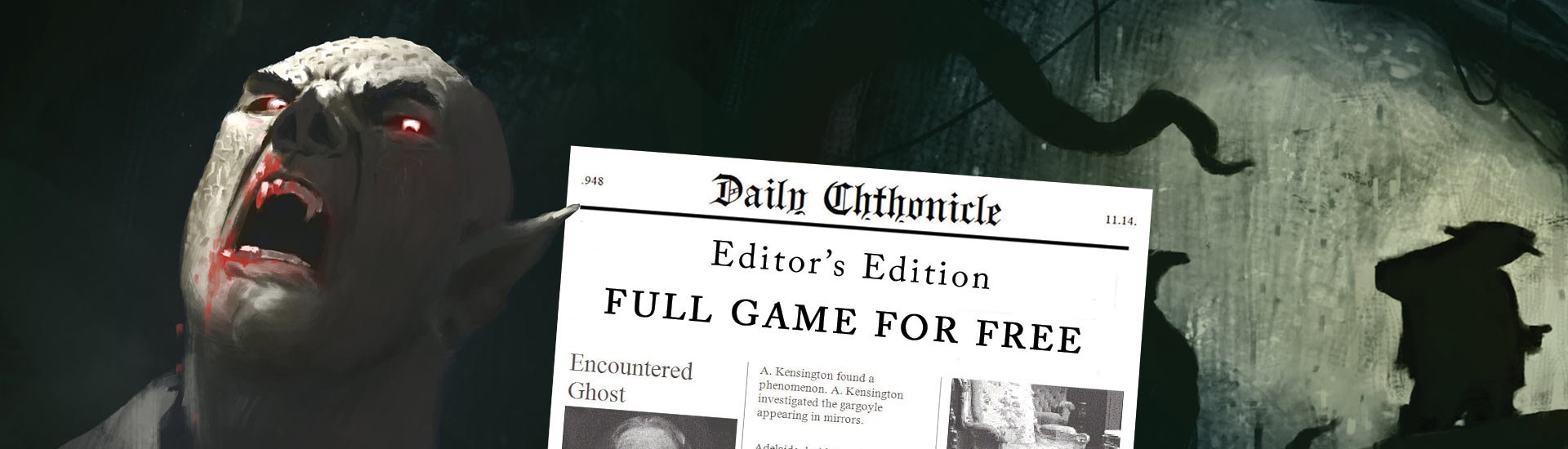 Daily Chthonicle: Editor's Edition cover