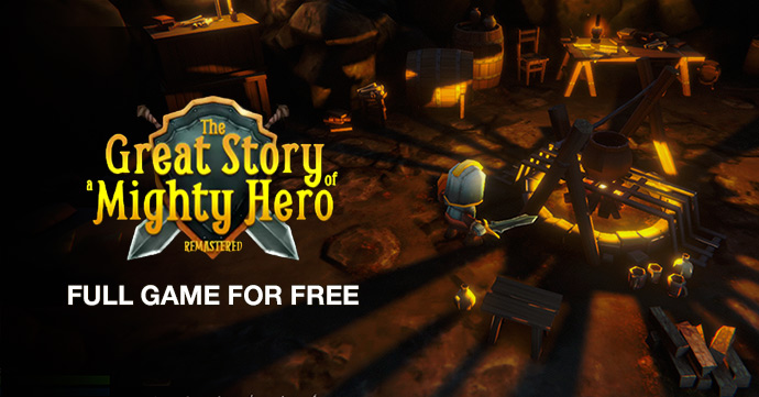 The Great Story of a Mighty Hero - Remastered - galaFreebies | Indiegala Showcase