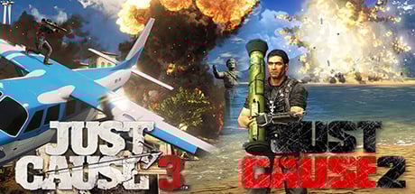 Just Cause 2 + 3 Steam Key cover art